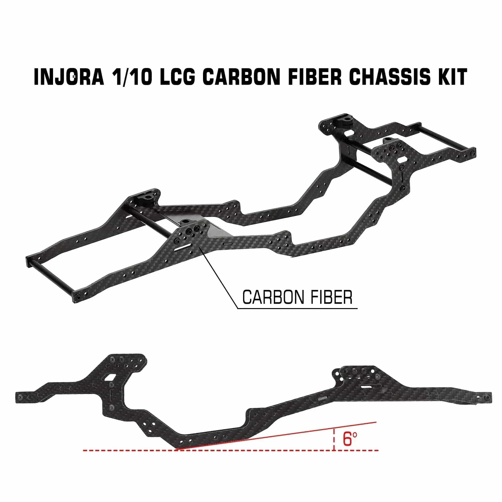 INJORA LCG Fiber Chassis