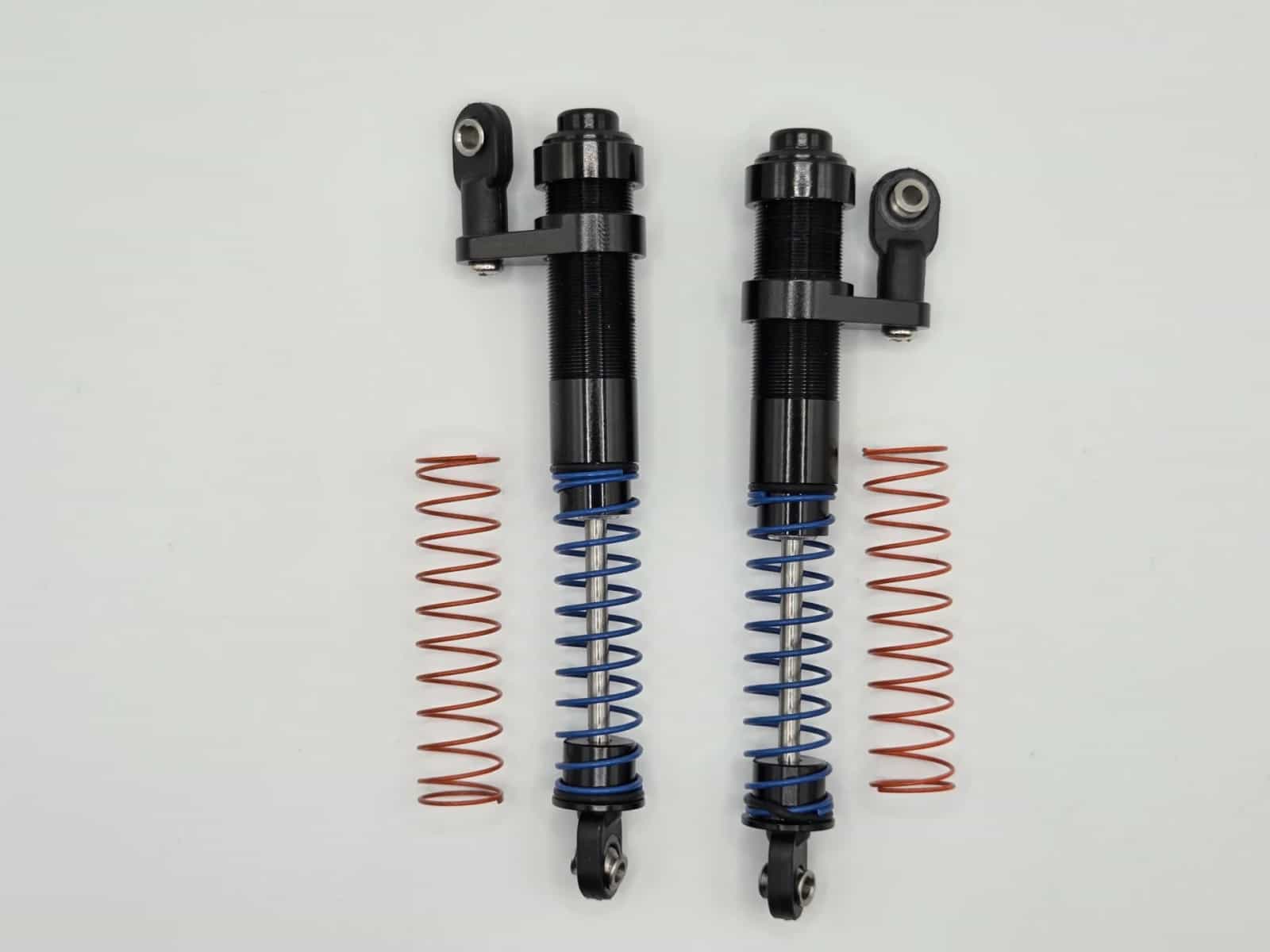 Metall verstellbare Stossdämpfer 2 Stk. Öldämpfer 80–100 mm Schwarz