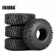 INJORA 4PCS 120*42mm 1,9" Gummi All Terrain Rad Reifen 4 Stk.