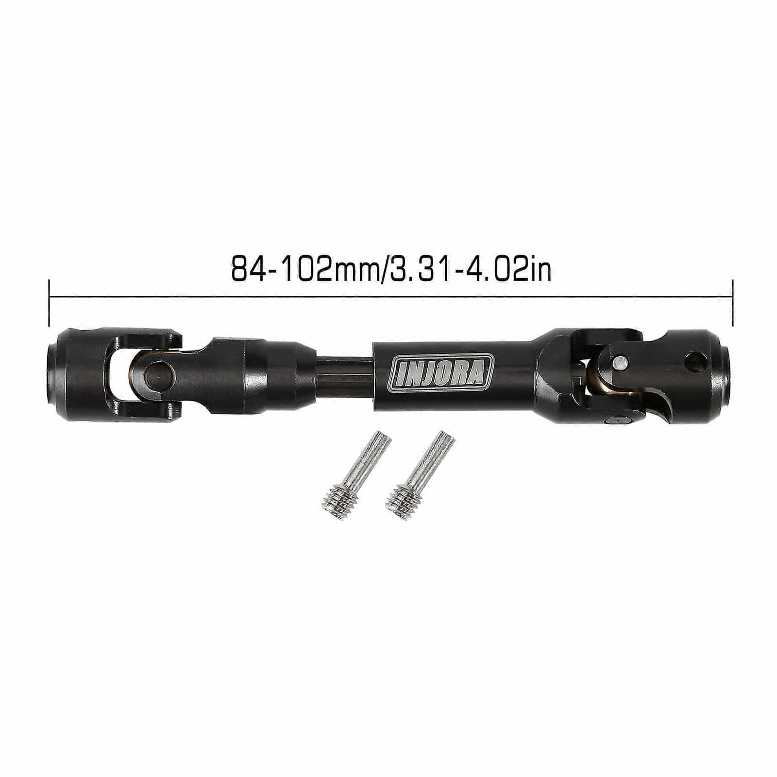 INJORA Antriebswellen 84 - 102 mm Drive Shaft for 1/10 RC Car Crawler