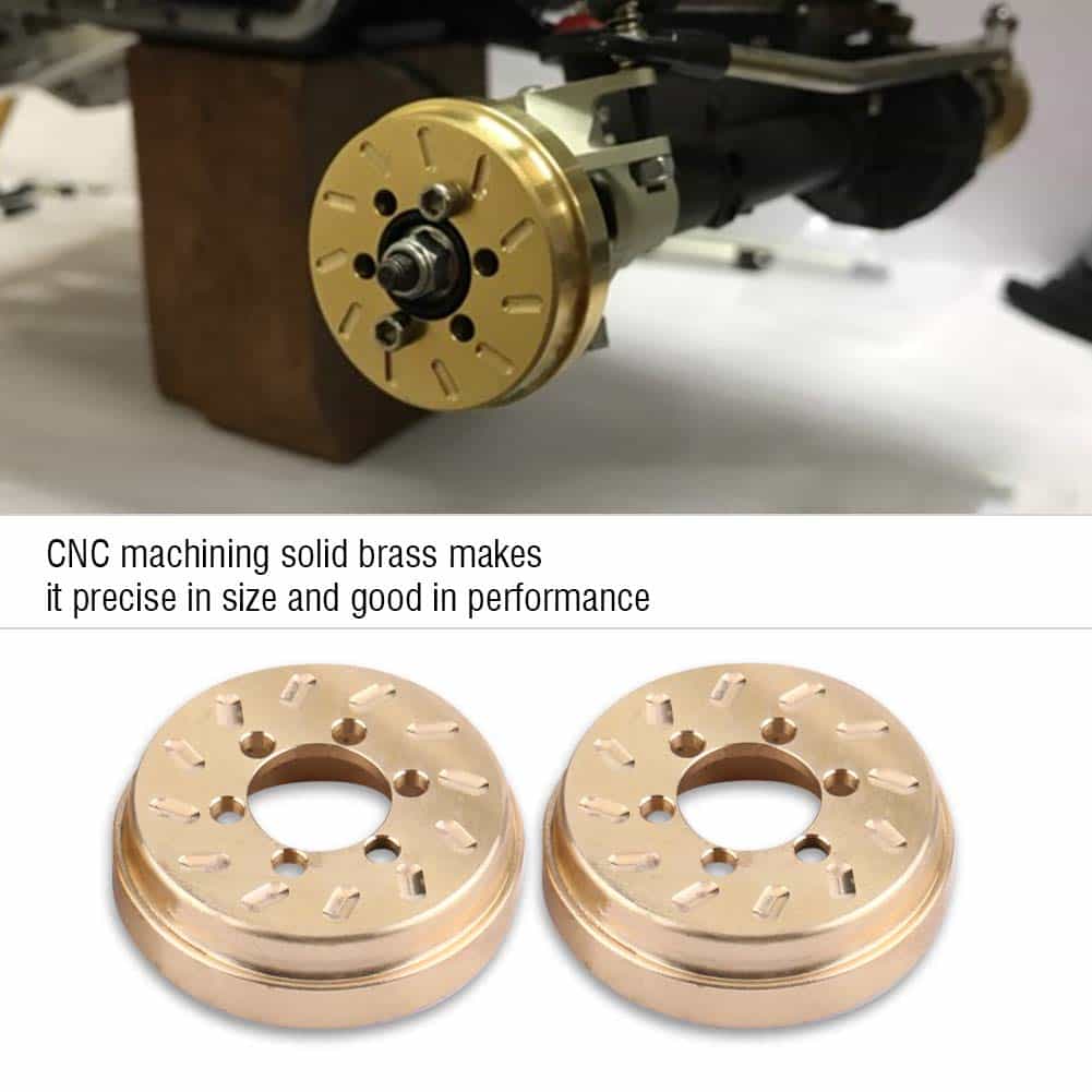 CNC - gefrästes internes Gegengewicht aus Messing