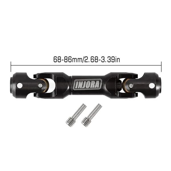 INJORA Antriebswelle 68 - 86 mm Drive Shaft for 1/10 RC Car Crawler – Produktbild 1